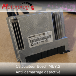 Calculateur Siemens ME9.2 (Immo/EWS OFF)